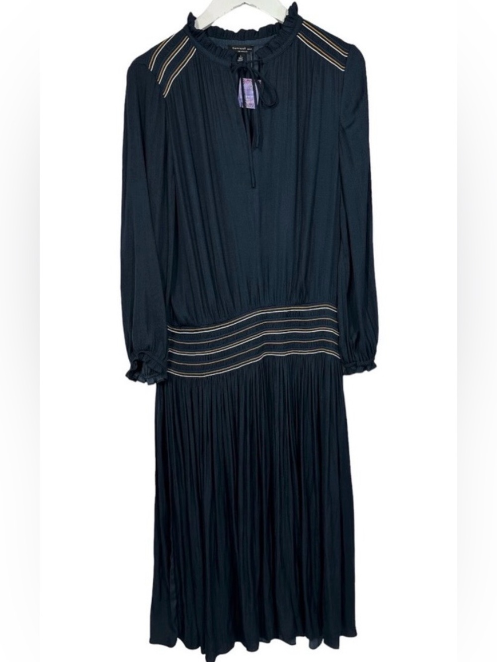 Anthropologie, Current Air smocked drop waist Midi Dress